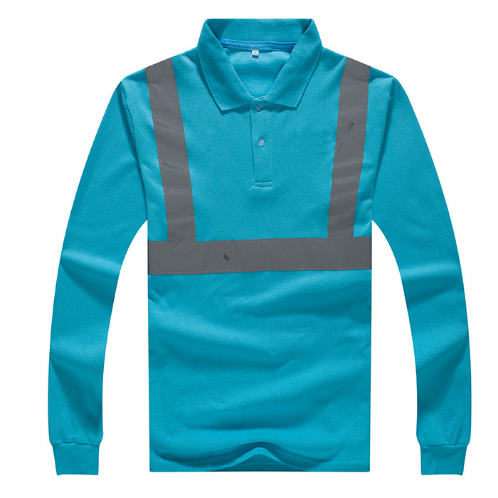 PT-08 Custom Worker Polo Shirt (Long-sleeved) - each